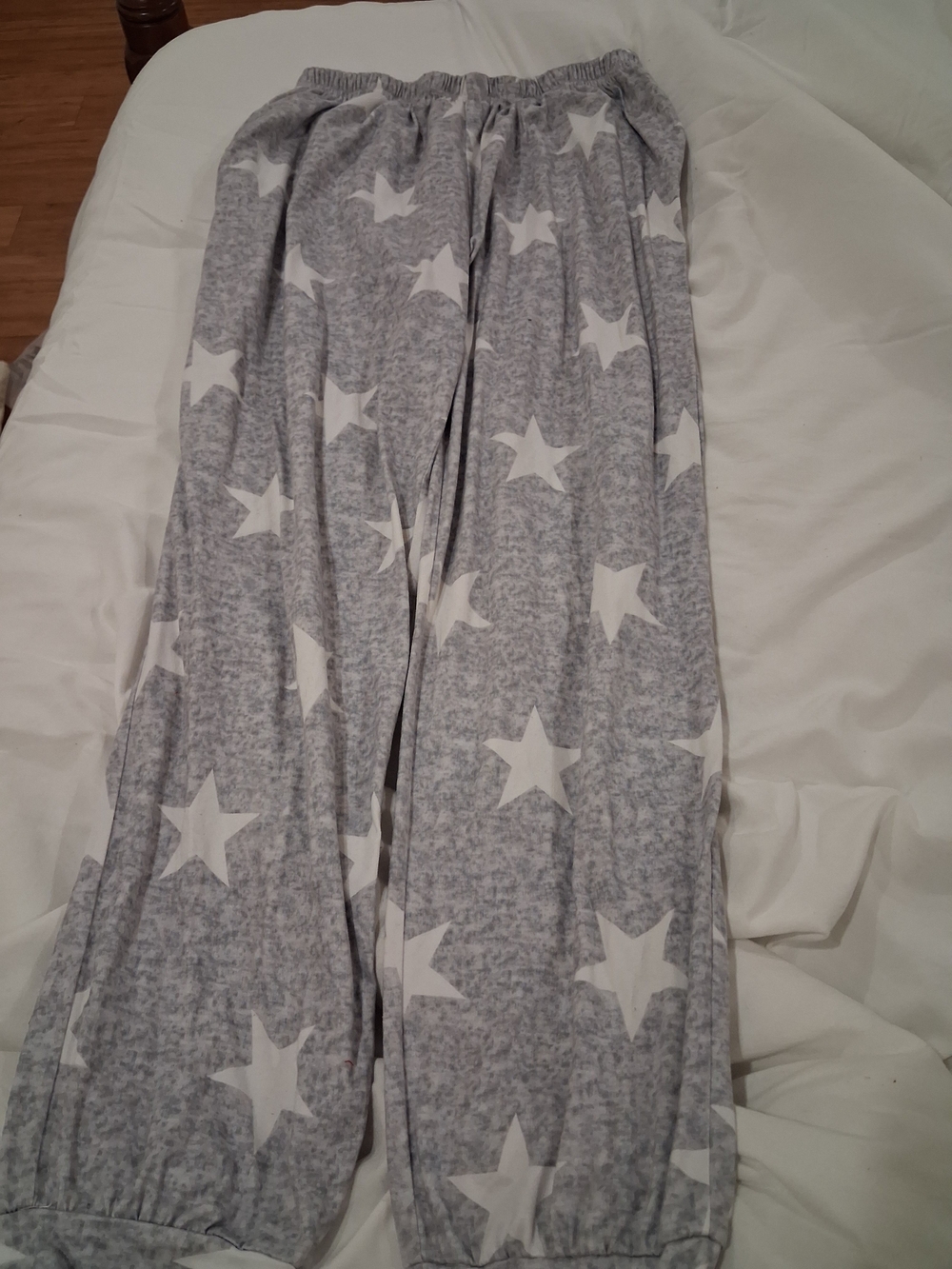 Women's Gray Star-Print Lounge Pajama Pants